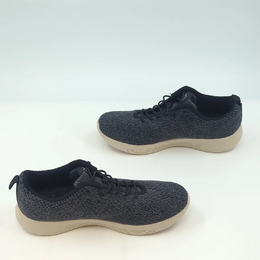 Woolloomooloo Belmont Black Slip-on Merino Wool Sneakers EU 39, US 8.5-9 - Picture 7 of 9